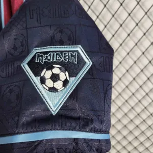 11-12 West Ham Iron Maiden Home Retro Kit Vintage Shirt Sport AAAAJersey Yupoo 3