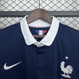 2014 France Home Retro Long Sleeve Kit Vintage Shirt AAAAJersey Wholesale Yupoo 3