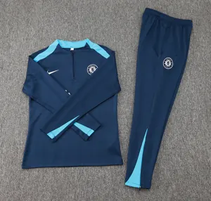 24-25 Chelsea Long Sleeve Training Suit Football Shirts 1
