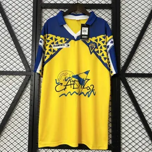 91-92 Cadiz Home Retro Kit Vintage Shirt AAAAJersey Supplier Yupoo 1