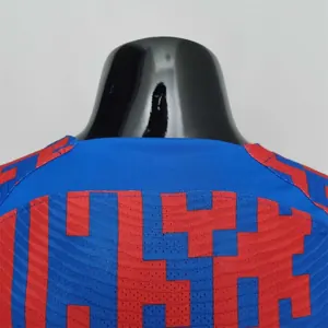 22-23 Barcelona Pre-match suit redblue player version 5