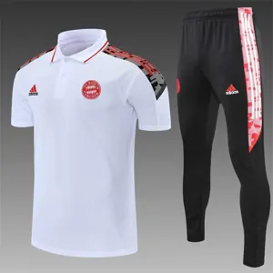 Polo Bayern white with red logo