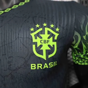 2025 Brazil Black Kit Special Edition Player Version Soccer AAAAJersey Yupoo 3