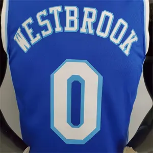 Lakers Westbrook#0 Latin Night (High Head) Blue 1