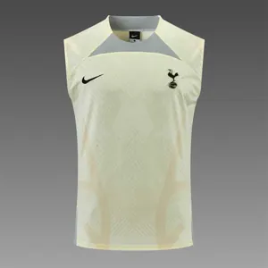 22-23 Tottenham Hotspur vest training suit kit Light Yellow 4