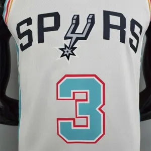 2022 season Johnson #3 Spurs City Edition white 8