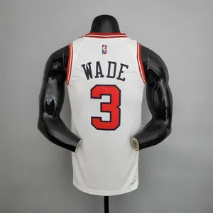 75th Anniversary Wade #3 Bulls White 3