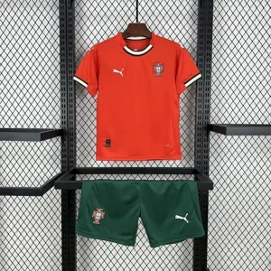 25-26 Portugal Home Kid Kits Youth Apparels Soccer AAAAJersey Yupoo