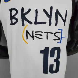 HARDEN#13 Brooklyn Nets graffiti white 1