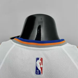 75th Anniversary Anthony #7 New York Knicks White NBA Jersey 4