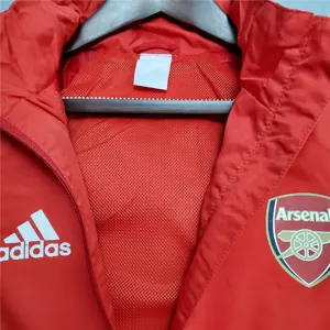 20-21 Arsenal red windbreaker 1