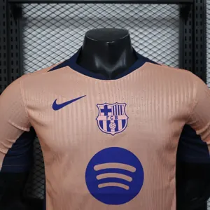 25-26 Barcelona 125th Anniversary Gold Special Edition Player Version Shirt AAAAJersey Wholesal 6