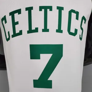 BROWN#7 75th Anniversary Celtics White 3