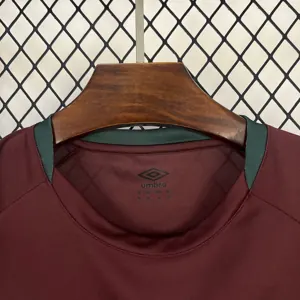 25-26 Fluminense Red Training Kit Soccer T-Shirt AAAAJersey Yupoo 4