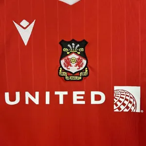 25-26 Wrexham Home Kit Red T-Shirt Soccer Uniforms Sport AAAAJersey Dropship Yupoo 3