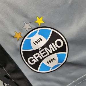 23-24 Gremio Gray Shorts 1