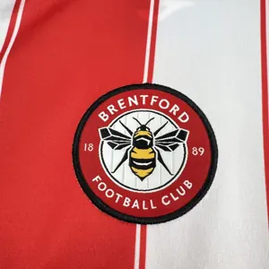 25-26 Brentford Home Kit Football T-Shirt AAAAJersey Supply Yupoo 4