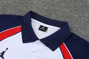 Polo Jordan PSG white and red 3