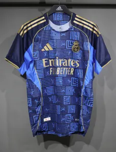 25-26 Real Madrid Blue Enchantress LV Joint Special Edition Player Apparels AAAAJersey Yupoo
