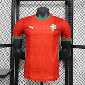 2025 Morocco Home Kit Player Version Shirt Soccer AAAAJersey Yupoo