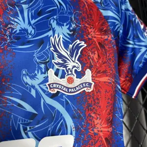 24-25 Crystal Palace Home Kid Kits Youth Apparels Sport AAAAJersey Yupoo 5