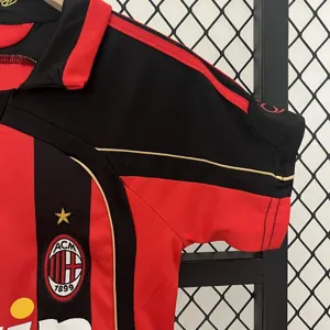 06-07 AC Milan Kids Retro Home Kits Cheap Jersey Yupoo 10
