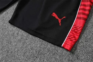 22-23 AC Milan Training Suit Short Sleeve Kit Red 21