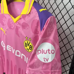 25-26 Borussia Dortmund Pink Kit Special Edition Shirt Football Apparels Soccer AAAAJersey Yupo 2