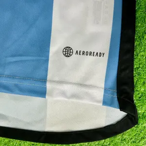 2022 Argentina World Cup Champion Messi #10 First Anniversary Special Edition Soccer Jersey 6
