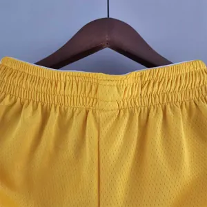 Golden State Warriors Air Jordan NBA Shorts Yellow 5