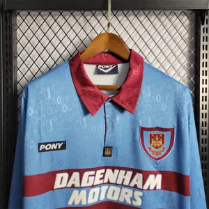 95-97 West Ham away Long Sleeves 2