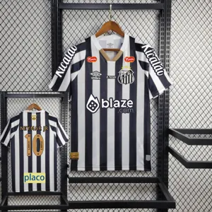 24-25 Santos Away Kit Football AAAAJersey Supplier 3