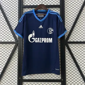 10-11 Schalke 04 Away Retro Kit Vintage Shirt AAAAJersey Dropship Yupoo