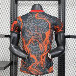 25-26 Real Madrid Black Dragon C Special Edition Kit Player Version Shirt AAAAJersey Wholesale 1