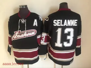 Anaheim Ducks retro ice hockey jersey M-3XL 阿纳海姆鸭队复古冰球服 3