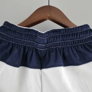 Dallas Mavericks NBA Shorts White 2