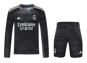 21-22 Real Madrid black goalkeeper long sleeve 10