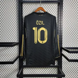 11-12 Real Madrid away black long sleeve 2