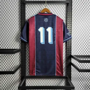 11-12 West Ham Iron Maiden Home Retro Kit Vintage Shirt Sport AAAAJersey Yupoo 5