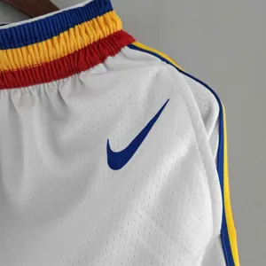 Golden State Warriors NBA Shorts White 5