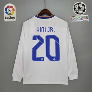 21-22 Real Madrid home long sleeve 15