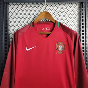 16-17 Retro Portugal Home Long Sleeve Size S-XXL 5