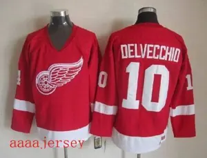 Detroit Red Wings retro ice hockey jersey M-3XL 底特律红翼队复古冰球服 1