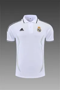 Real Madrid Polo white-black with three sides 1