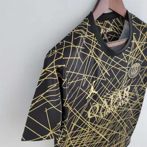 22-23 PSG Training Suit BlackGold Line 5