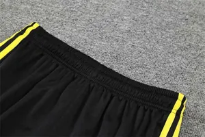 Manchester United Polo black and yellow-three sides 11