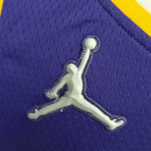 75th Anniversary Rondo #4 Los Angeles Lakers Jordan Purple NBA Jersey 4