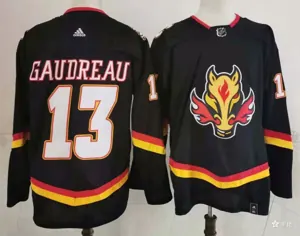 Calgary Flames ice hockey jersey M-3XL 卡加利火焰队冰球服 1