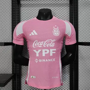2025 Argentina Special Edition Player Version Pink Shirt AAAAJersey Supplier Yupoo