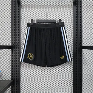 2025 Argentina 50th Black Player Version Shorts AAAAJersey Supplier Yupoo